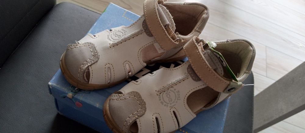 Детски сандали естествена кожа Noel