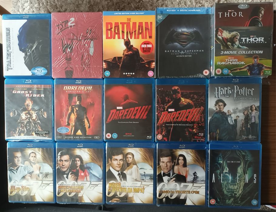 Филми DVD Star Wars, Ледена епоха, Шрек, Петък 13 и други