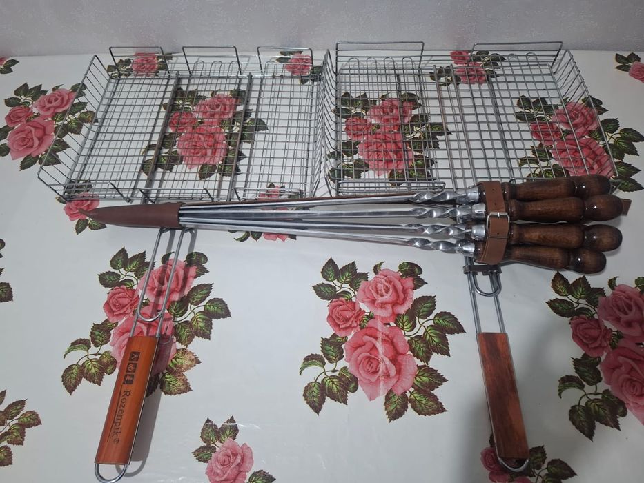 Продам шампур и решетка  для барбекю