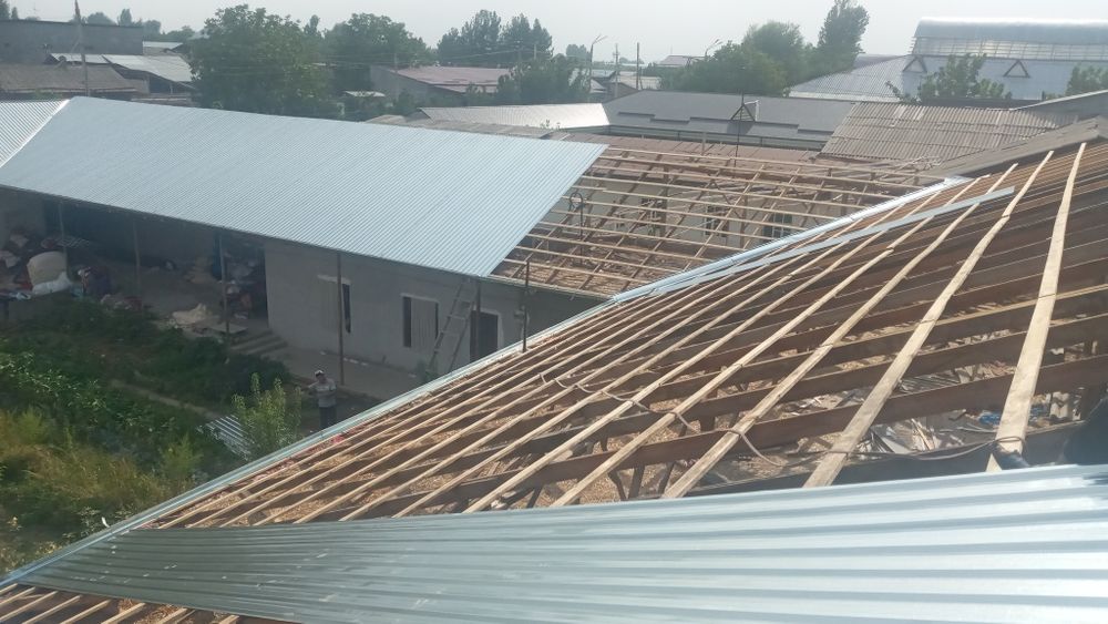 Том ёпиш ишларини киламиз