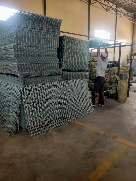 Габион Сетка/ Габион Тош/ Установка камни