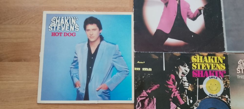 Colecție pe vinyl Shakin'  Stevens! Discuri Pick up!