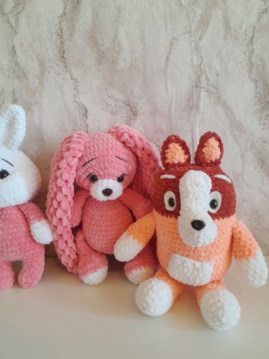 Налични играчки  плетени