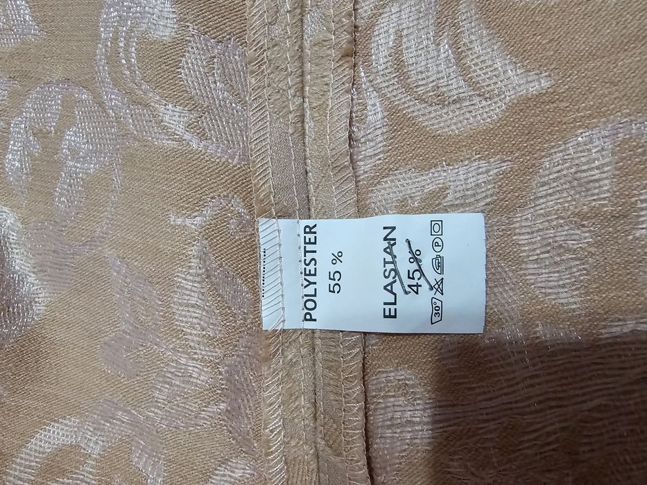 Rochie din jacard roz pudra