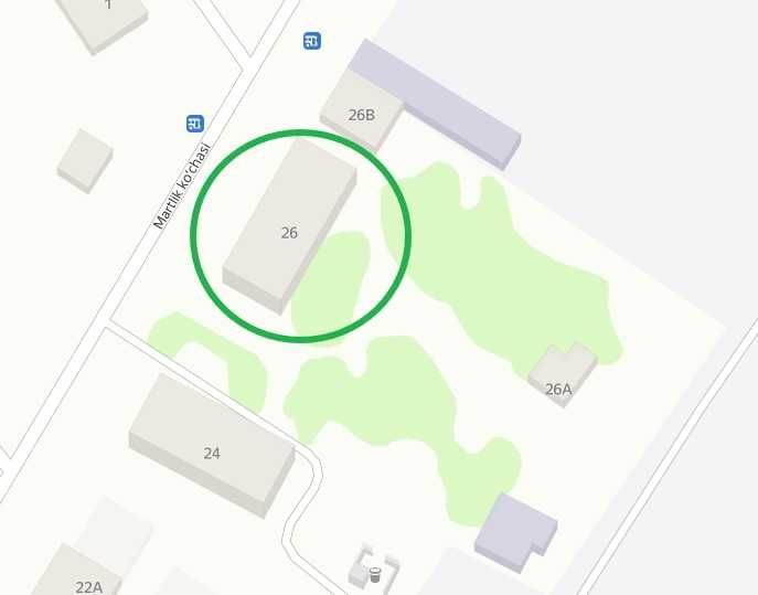 2 х комнатный Дом сатылады Ремонты жок