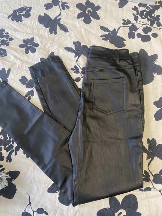 Кожен  дамски паналон размер S