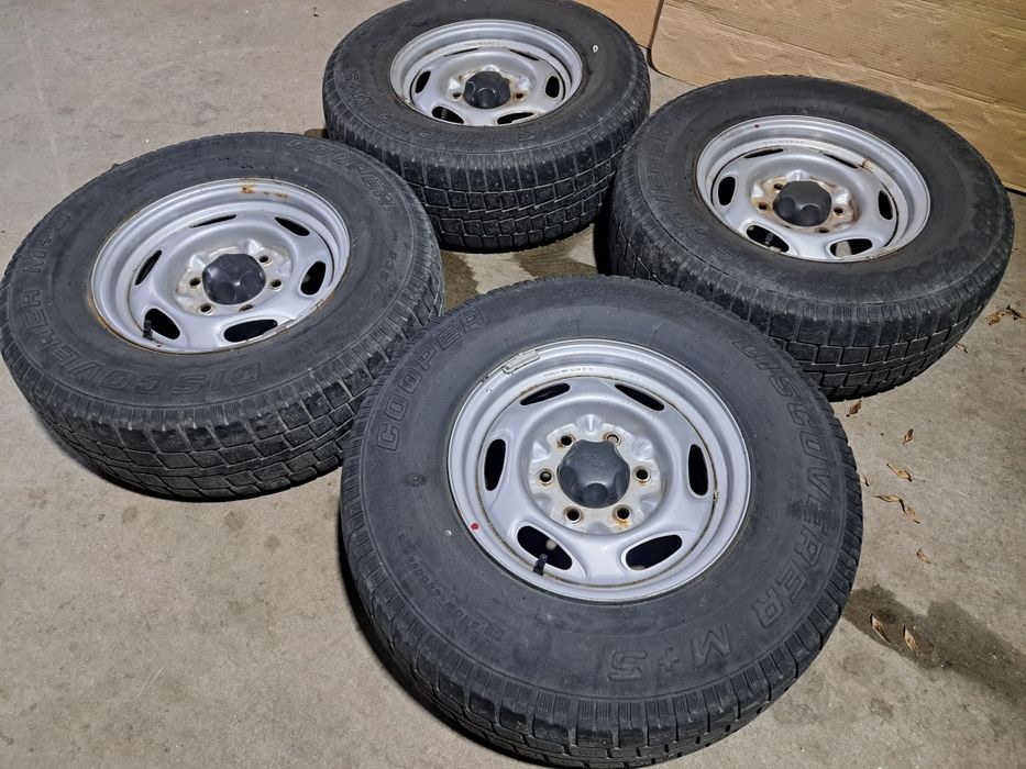 4бр. 6х139.7/15 с гуми Ford Ranger Mazda Mitsubishi L200 6x139,7/15 Фо