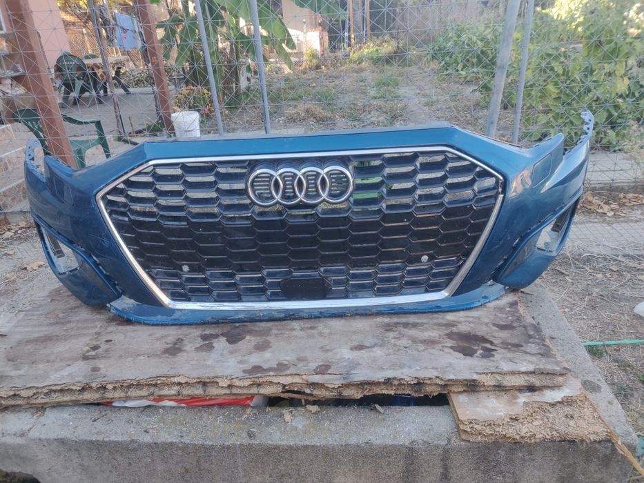 Броня сРешетка за Audi A3 S-Line 2021-2023г.