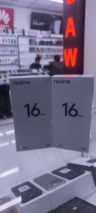 Realme 16 pro 5g 8/256 yangi gold