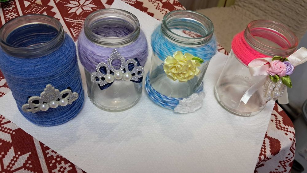 Бурканчета с декурация