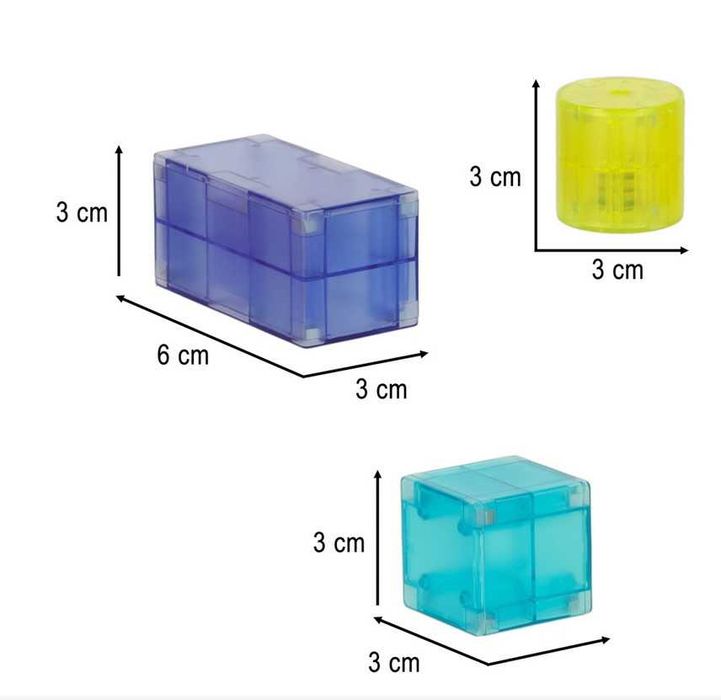 Магнитен LED Конструктор 32 елемента