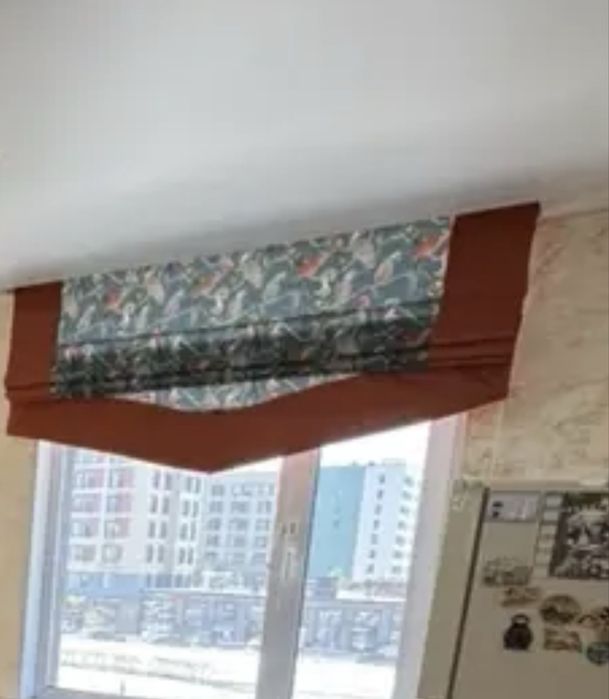 Ролл штора на все окно!