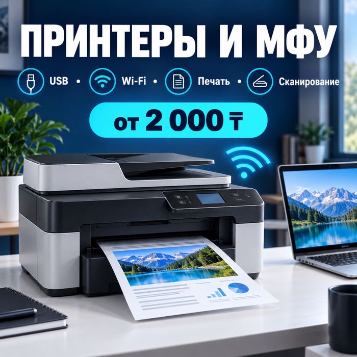 Настройка компьютеров, принтеров и Smart TV