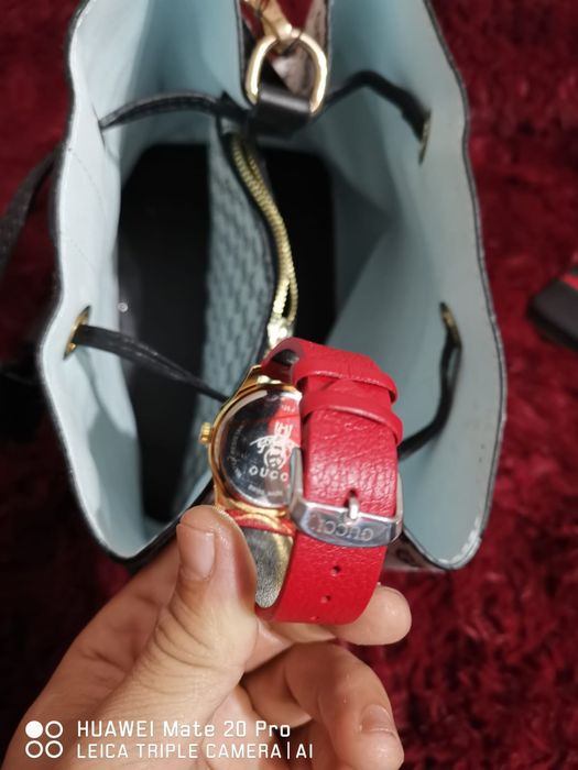 Geanta,portofel,ceas set