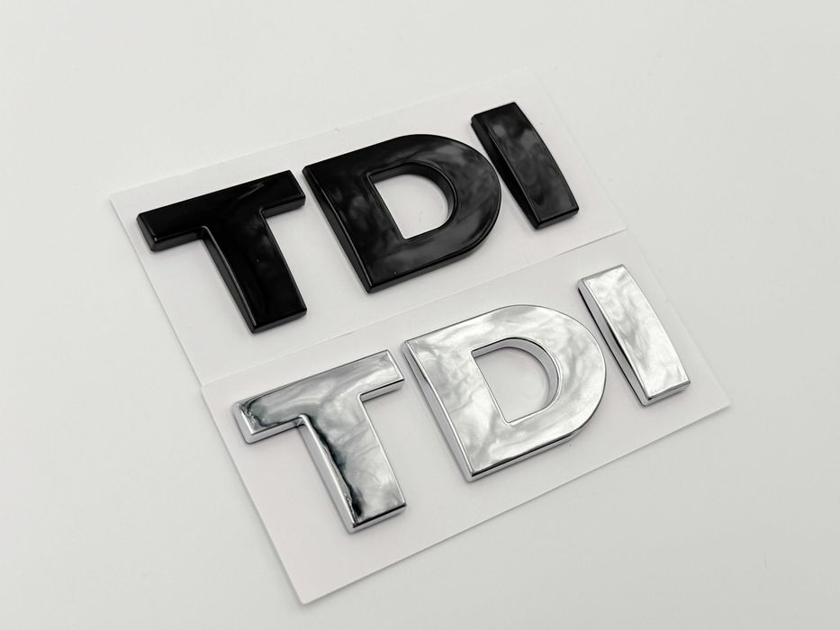 Emblema Compatibila VW TDI crom