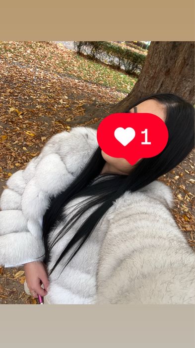 Blană naturală albă – FULL VULPE POLARĂ