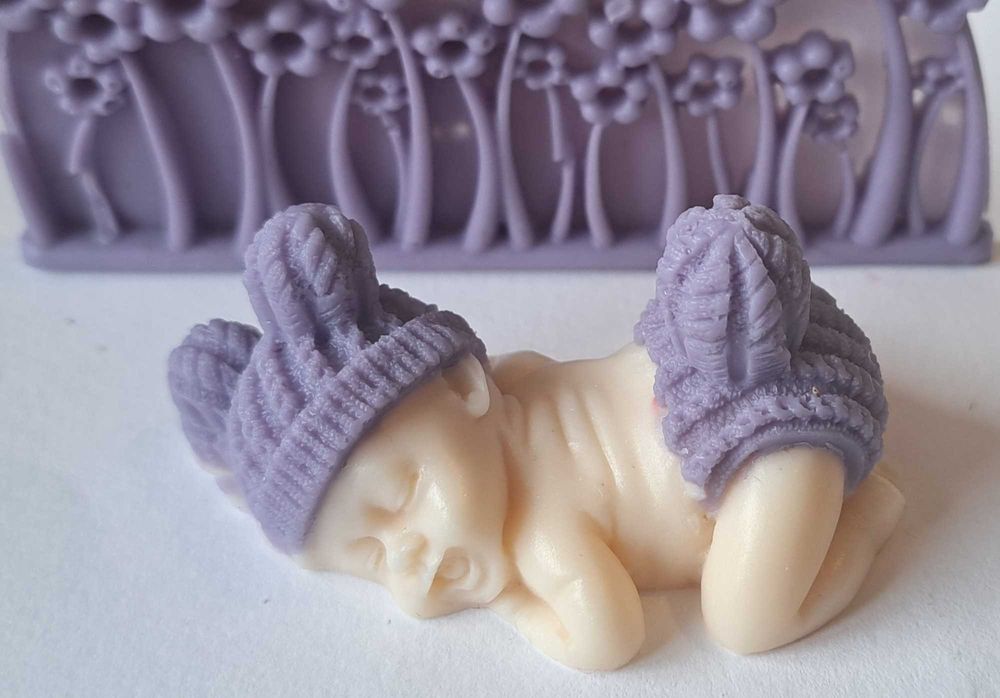 Сапунче за подарък бебе ръчно изработено