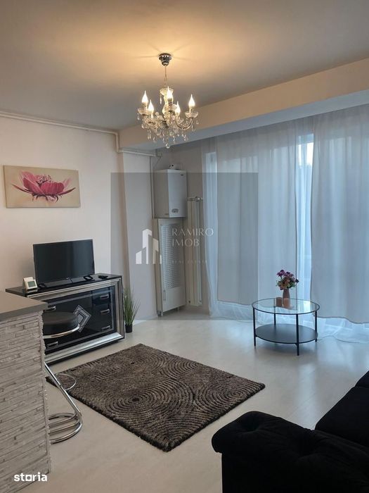 Apartament de inchiriat 2 camere etaj 1 centrala proprie bloc nou