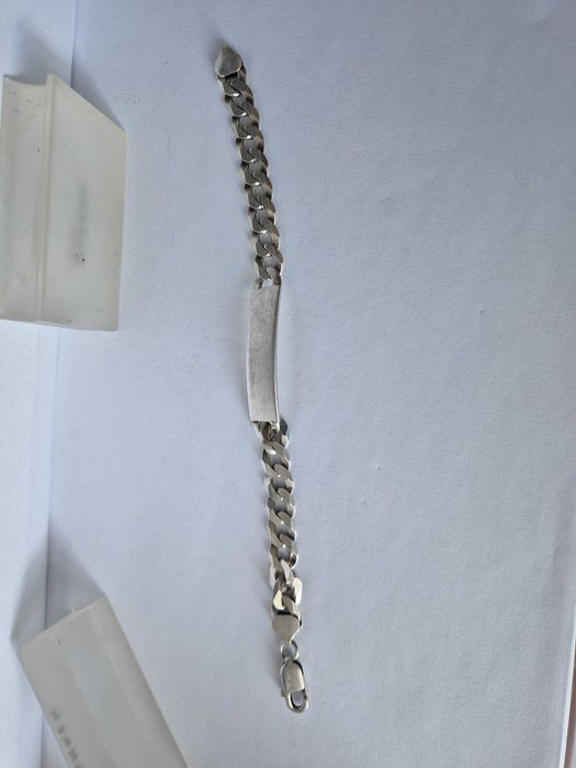 Bratara din Argint de 925 -Model Impletita de Barbatii.
