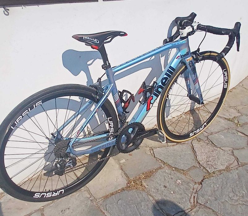 Карбонов велосипед Cinelli Superstar Peso Piuma 2021 Team Colpack Ball