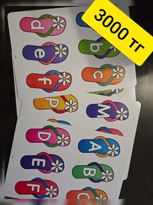 Английский алфавит часы