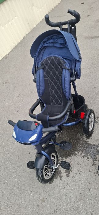 Продам велосипед с родительской ручкой коляска в подарок