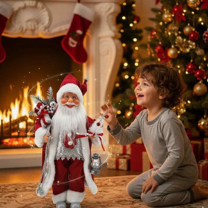 Коледна фигура Дядо Коледа – създай празнично настроение у дома!

Любо