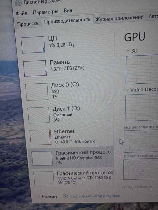 Бюджетный игровой кейс / Core i5/ 16 gb озу/GTX 1060 3gb/Cs2 100FPS