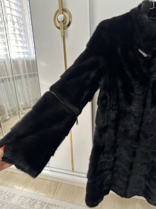 Шуба норковая натуралька