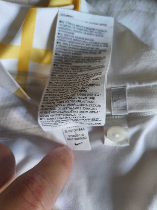 Tricou tenis Nike Dri Fit Rafael Nadal Miami Tennis Polo Shirt Size L