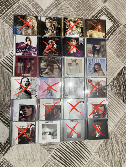 Оригинални Taylor Swift дискове