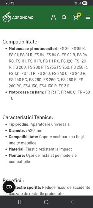 Aparatoare universala stihl