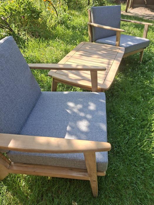 Vand set de gradina ,structura din lemn