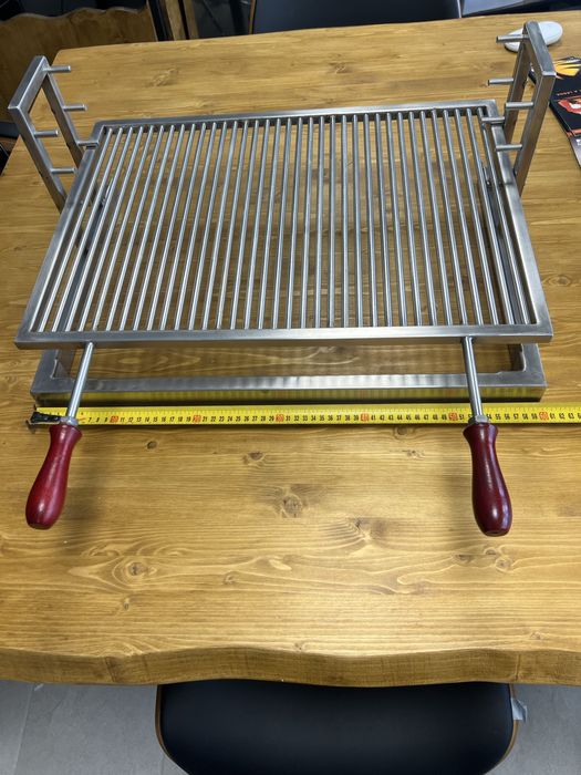 Професионална BBQ скара от неръждаема стомана – Ръчна изработка