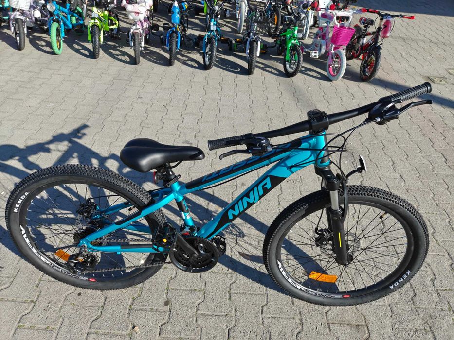 BG Алуминиев велосипед 24" NINJA син