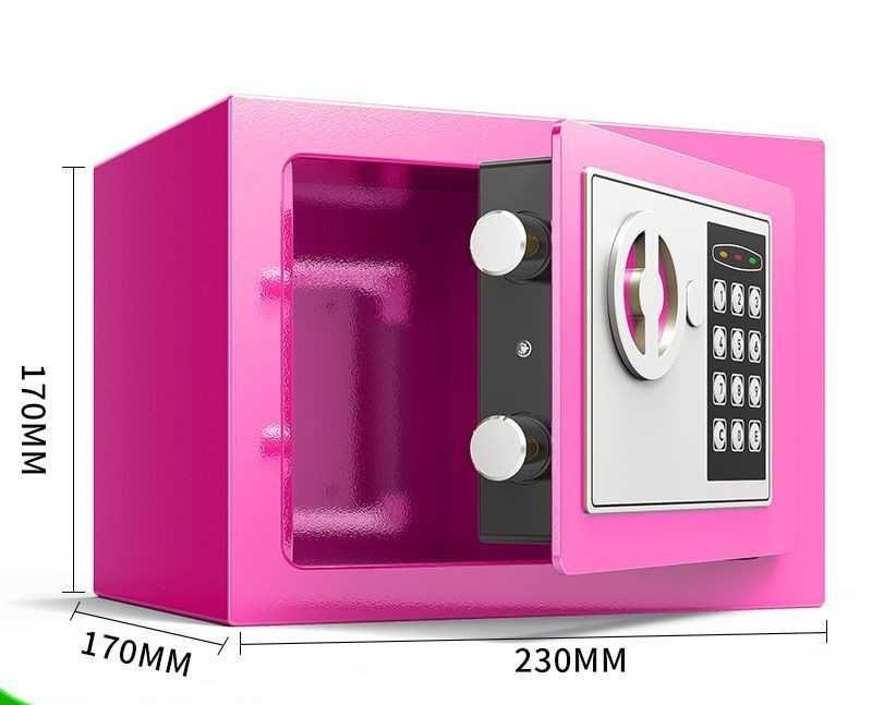 Smart seyf – WiFi сейф с отпечатком пальца, пароль+ключ, сигнализация