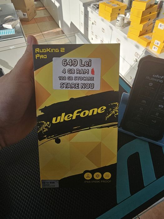 Ulefone RugKing 2 Pro, 4/128 GB, Nou, 2 ani garanție