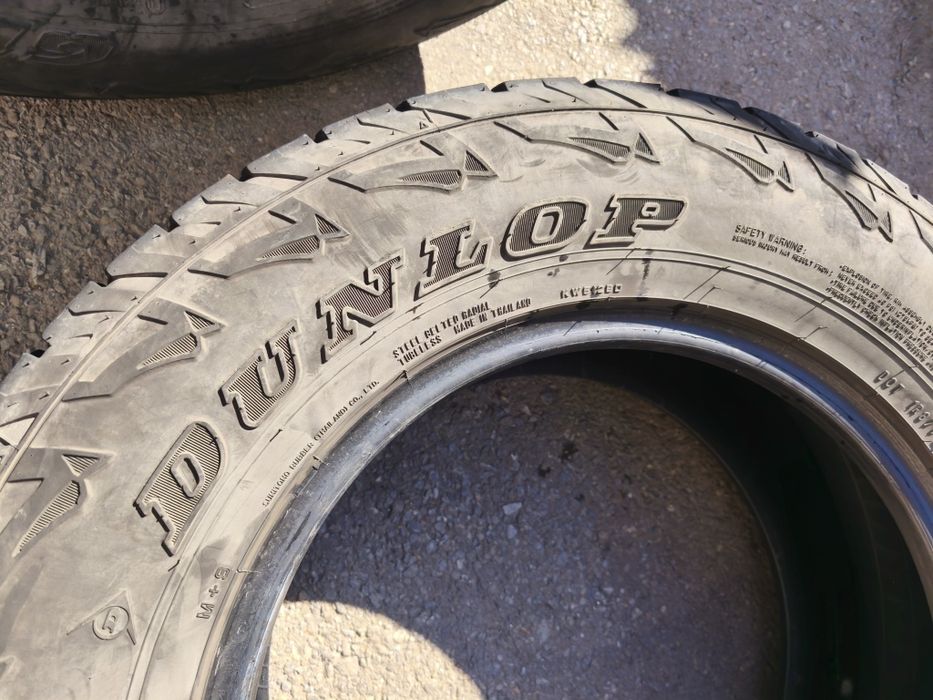 265/65/17" 4бр Dunlop grandtrek AT/S,dot3023,9mm