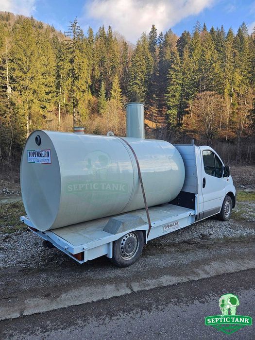 Fosa Septica 8000L COMPLET Echipata cu Kit Drenaj & GARANTIE 20 Ani