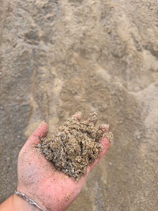 Nisip natural, amestec pentru beton