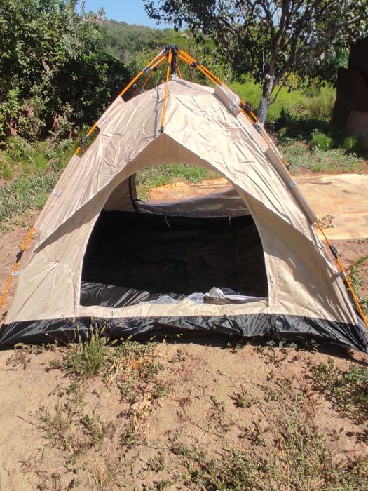 НОВА автоматична палатка за 3-4 човека – бързо разпъване, двоен слой