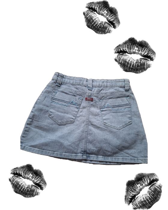 Страхотна винтидж дънкова пола в Y2K стил, марка MISS VALESI,