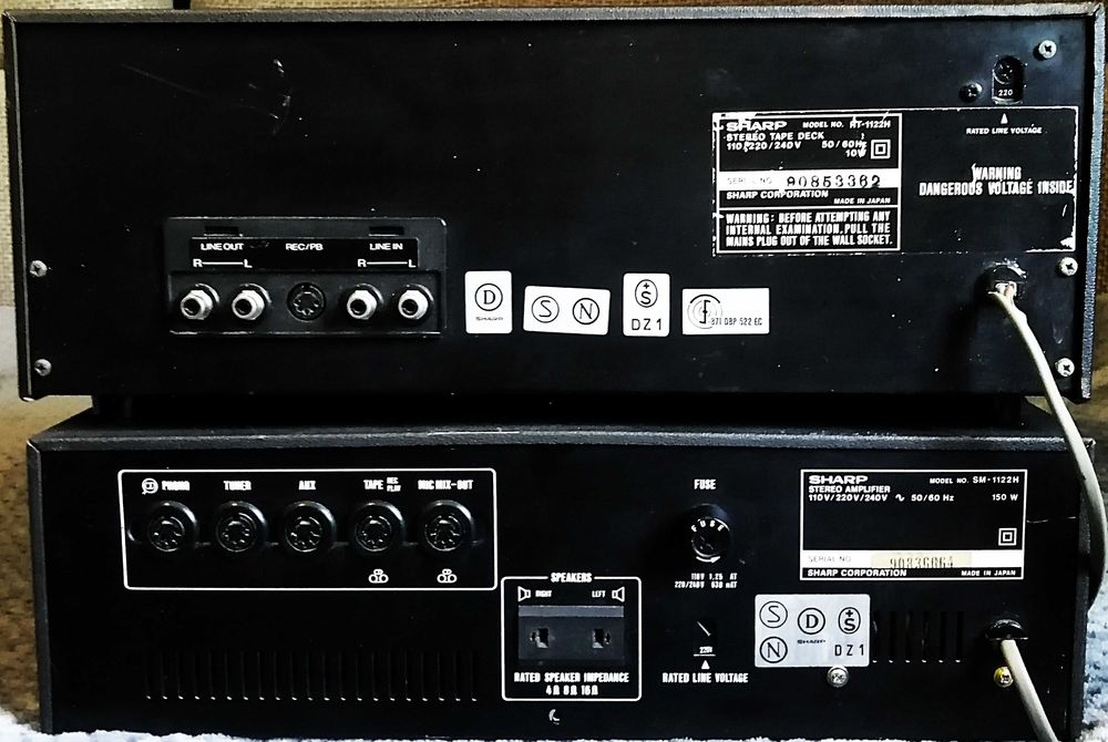 Винтажный sharp 1122