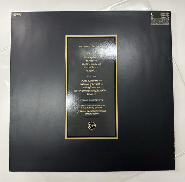 Sandra - ten on one - The Singles LP, vinil 1987