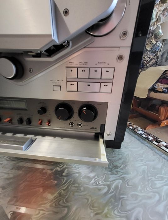 AKAI Gx77 gri perlă,Teac x2000R, Akai GX 747,Revox
