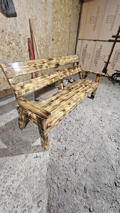 Продам лавочку из бруса 165см