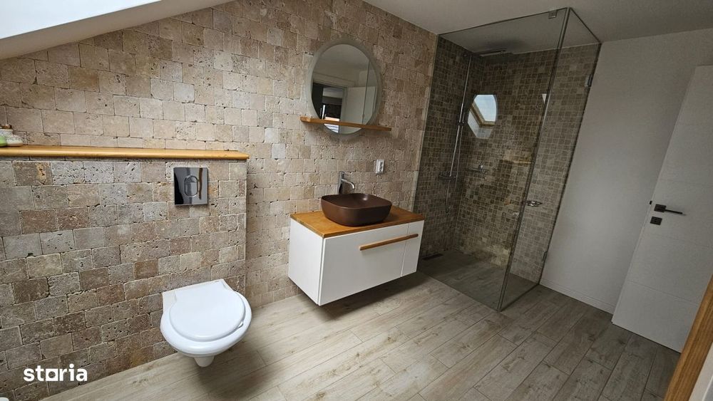 Apartament cochet la mansarda, complet mobilat & utilat, dressing + pa