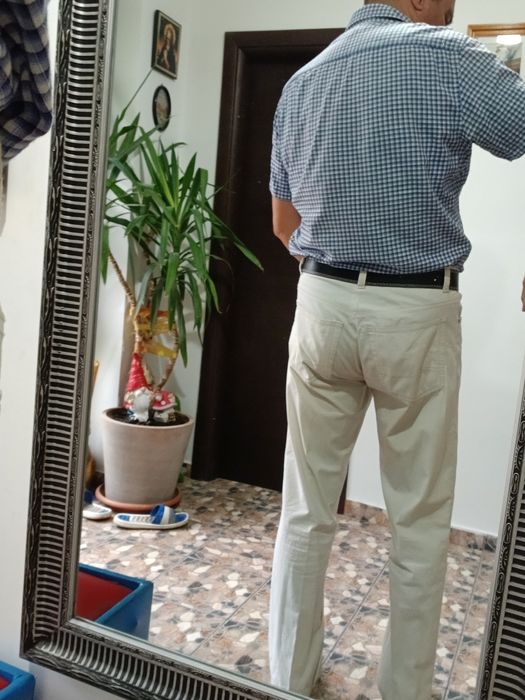 Pantaloni barbati material denim masura 34/36 stare perfecta