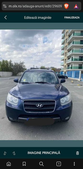 Hyundai Santa Fe cu trapa