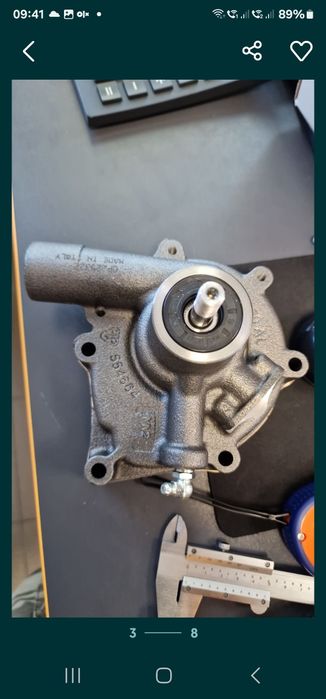 Pompa apa tractor fiat 312 originala import Italia preț 650 lei se poa